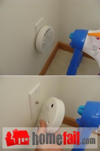 Carbon Monoxide Detector Installation Fail - HomeFail